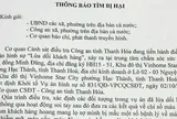 Công an tìm bị hại vụ án lừa dối khách hàng tại trung tâm chăm sóc sức khỏe