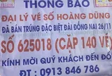 Xổ số miền Nam: Đại lý treo bảng tìm chủ nhân trúng 140 tờ vé số