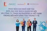 AstraZeneca và Đại học Bách khoa Hà Nội ra mắt Trung tâm đổi mới sáng tạo y tế