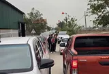 Ô tô đậu kín đường làng "săn đất" sau khi có thông tin quy hoạch khu công nghiệp