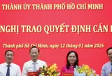 Công bố quyết định điều động nhân sự của Ban Thường vụ Thành ủy TPHCM