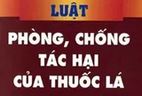 Đề xuất sửa Luật Phòng, chống tác hại của thuốc lá