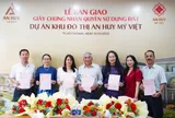 Bàn giao sổ đỏ sớm tại An Huy Mỹ Việt