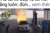 Vụ cháy xe làm 2 người chết: Xuất hiện tài khoản mạng xã hội nhận là tài xế