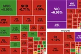 Cổ phiếu Vingroup đồng loạt tăng trần, VN-Index bật tăng hơn 24 điểm