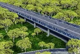 Việt Nam đang xây dựng tuyến đường xuyên rừng nguyên sinh dài 13km, kết nối cầu Mã Đà với Vành đai 4 TP.HCM, lần đầu tiên áp dụng một công nghệ đặc biệt