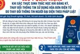 Lưu ý xác thực sinh trắc học khi đăng ký/thay đổi thông tin đăng ký sử dụng hóa đơn điện tử do thay đổi thông tin người đại diện