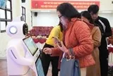 Robot AI làm lễ tân hành chính ở Đà Lạt