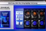 5 công nghệ giúp Samsung chiếm ưu thế trong mô hình giặt sấy công nghiệp tự động