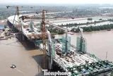 Cầu 2.500 tỷ ở Hải Phòng tăng tốc thi công, sắp nối đôi bờ Lạch Tray