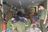 Hơn 50 cán bộ, chiến sĩ đồng loạt ra quân kiểm tra hàng loạt tài xế