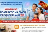Công an TPHCM khuyến cáo phòng cháy dịp nghỉ lễ 2/9