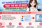 Sử dụng số căn cước công dân thay thế mã số BHXH: Những điều người lao động cần biết