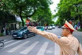 Hà Nội cấm ô tô đi thẳng từ đường Trung Thư đi Trung Văn giờ cao điểm