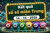 XSMT 16/10 - Kết quả xổ số miền Trung hôm nay ngày 16 tháng 10