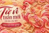 Tử vi tuần mới (19/10-25/10): Top 4 con giáp được Thần Tài ưu ái nhất, công việc bứt phá, tình duyên ngọt ngào