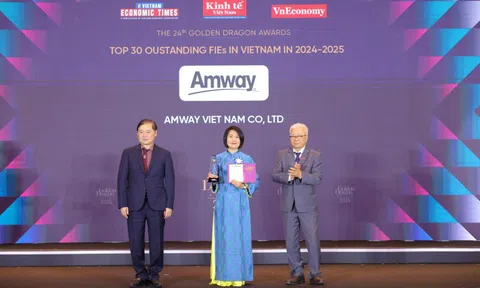 Amway Việt Nam vinh dự là doanh nghiệp FDI xuất sắc về dinh dưỡng và chăm sóc sức khỏe chủ động