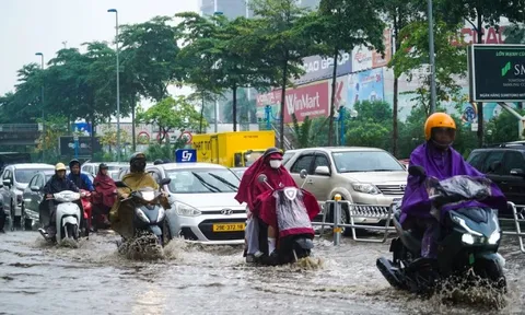Miền Bắc bước vào đợt mưa lớn kéo dài