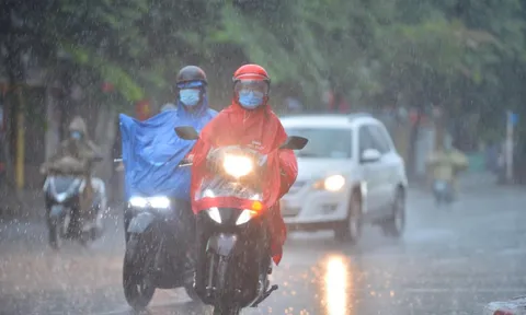 Miền Bắc sắp đón đợt mưa lớn