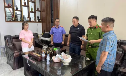 Khám xét nơi ở và nơi làm việc, bắt Giám đốc Nông Văn Hậu
