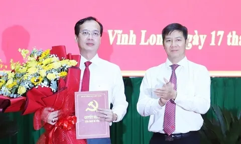 Chủ tịch Đồng Tháp được điều động giữ chức Phó Bí thư Tỉnh ủy Vĩnh Long