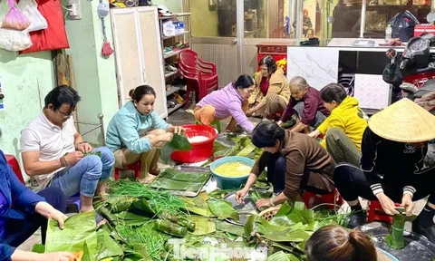 Người dân Quảng Ngãi nổi lửa sáng đêm nấu bánh chưng, soạn thực phẩm gửi vùng lũ