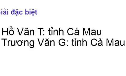Xổ số miền Nam: Lộ diện 2 người trúng đặc biệt 28 tỉ đồng