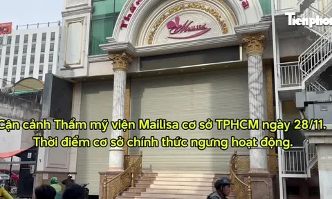 Cận cảnh thẩm mỹ viện Mailisa 'cửa đóng then cài' tại TPHCM