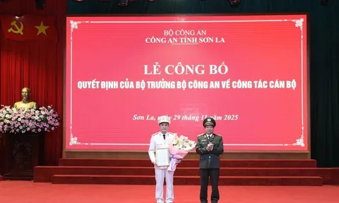 Trưởng phòng Trọng án Cục Cảnh sát Hình sự làm Phó Giám đốc Công an tỉnh Sơn La