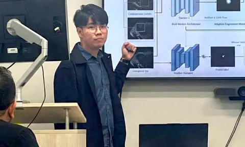 Học năm 4 sư phạm Toán rồi chuyển ngành, chinh phục AI y tế ở Mỹ