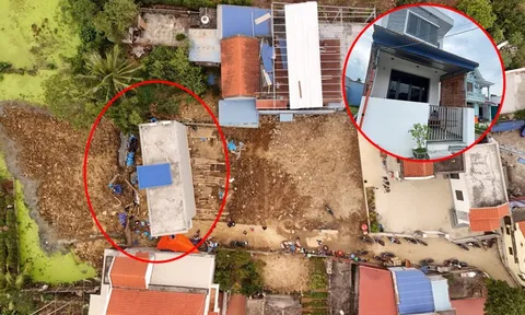 Hình ảnh ngôi nhà xây nhầm ở Hải Phòng được "thần đèn" di chuyển về đúng chỗ, chủ nhà dọn vào ở