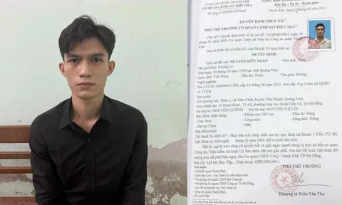 Bắt Nguyễn Hữu Toàn sinh năm 1999