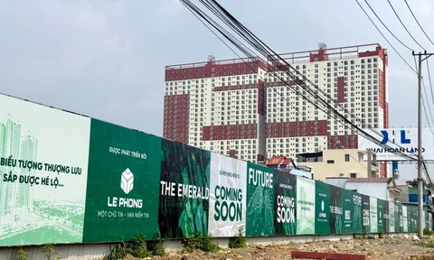 Một trục đường gần 4km ở TP.HCM 'gánh' 9 dự án chung cư