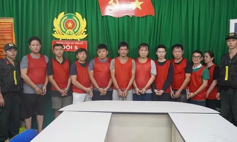 Trưởng Phòng Cảnh sát Hình sự Công an TPHCM chỉ đạo chuyên án, bắt 24 người