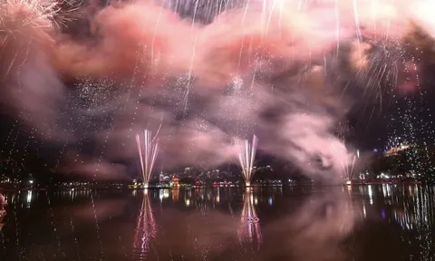Pháo hoa Hà Nội bắn từ 23h45 đêm giao thừa: Lý do bất ngờ liên quan dãy số 2345