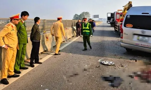 Hiện trường vụ tai nạn thảm khốc trên cao tốc khiến 4 người chết, 6 người bị thương