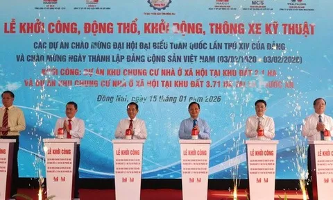 Đồng Nai khởi công nhiều dự án nhà ở xã hội, giá thấp nhất 450 triệu đồng/căn