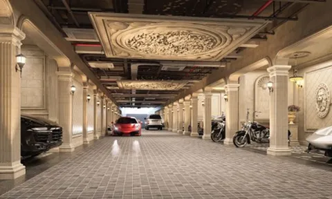 Bên dưới dinh thự đắt giá bậc nhất Ciputra: Hầm riêng tư kết nối giao thông ngầm độc đáo