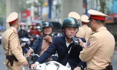Ra quân mùng 1 Tết, CSGT phát hiện 1.570 trường hợp vi phạm nồng độ cồn