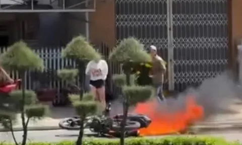 Bắt khẩn cấp Nguyễn Văn Thắng SN 1992 trong vụ đốt xe, định đánh CSGT