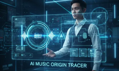 Sony ra mắt công nghệ truy vết nhạc do AI tạo