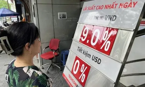 Lãi suất ngân hàng hôm nay 2/3, xuất hiện mức 9%/năm