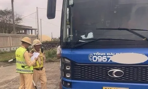 Bị người dân "tố" qua Zalo đến Cục trưởng CSGT: Xe khách bị phạt 150 triệu đồng