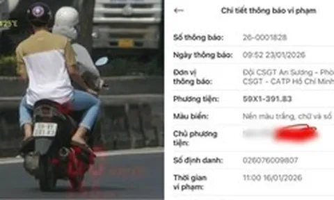 Bị trộm xe, chủ xe ở TP.HCM bỗng nhận phạt nguội sau 7 năm: Cần làm ngay một việc!
