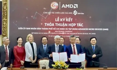 TP HCM và tập đoàn AMD ký kết hợp tác phát triển công nghệ cao và AI