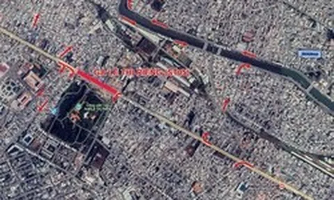 Infographic: Lộ trình di chuyển thay thế trên đường Cách Mạng Tháng Tám