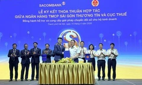 Cục Thuế hợp tác với ngân hàng triển khai giải pháp cho hộ kinh doanh