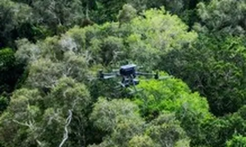 Cà Mau dùng flycam tầm nhiệt và ‘mắt thần’ canh lửa phòng chống cháy rừng