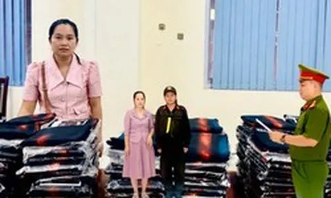 Ra quyết định khởi tố bà chủ thương hiệu vải áo dài Hoàng Thị Bích Ngọc SN 1986
