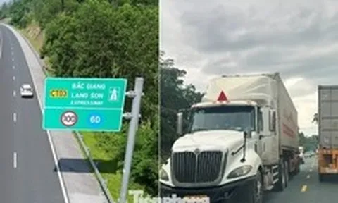 Nghịch lý: Cao tốc Bắc Giang - Lạng Sơn vắng tanh, xe chạy QL1A đông nghịt